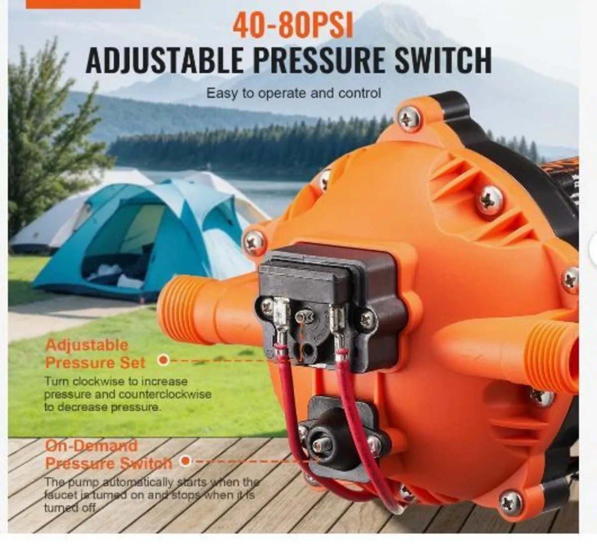 12V Diaphragm Pump - Image 2