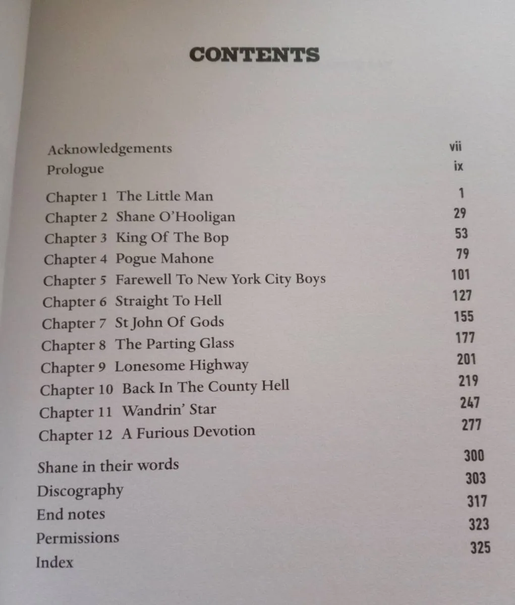 Shane Mc Gowan Book - Image 2