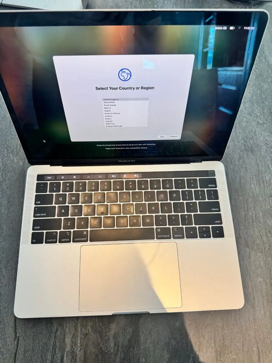 Apple MacBook Pro 13 A1989 With Box Fully Working Good Condition - Image 1