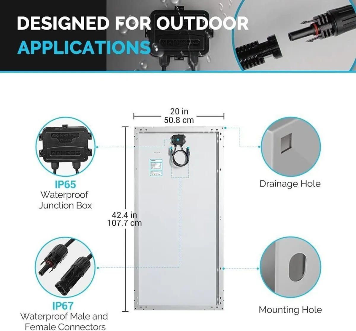 Solar Panel Kit 12V Off-Grid System Campervan - Image 2