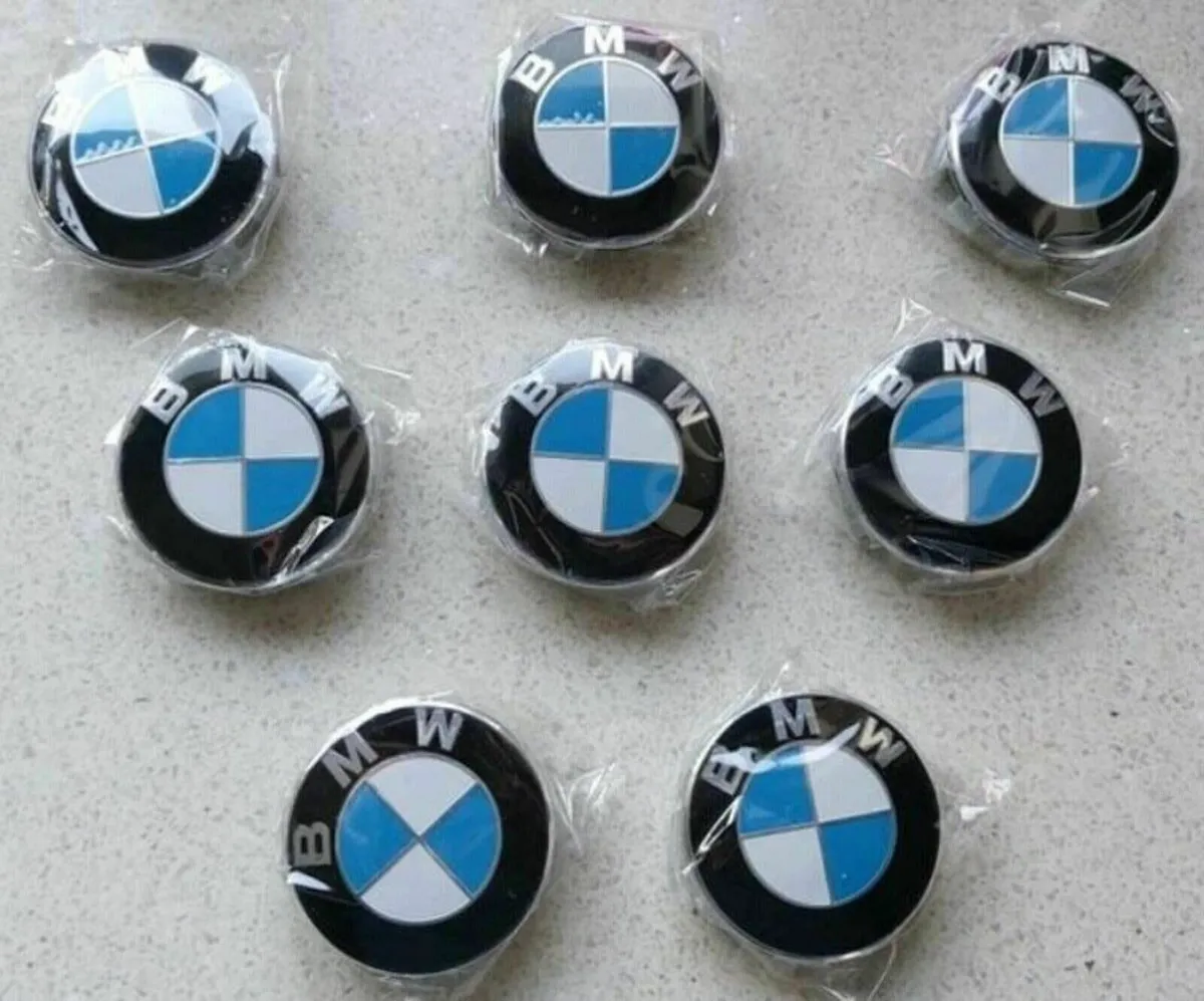 ( x 8 caps) BMW Centre Caps (68mm) FREE POST - Image 1
