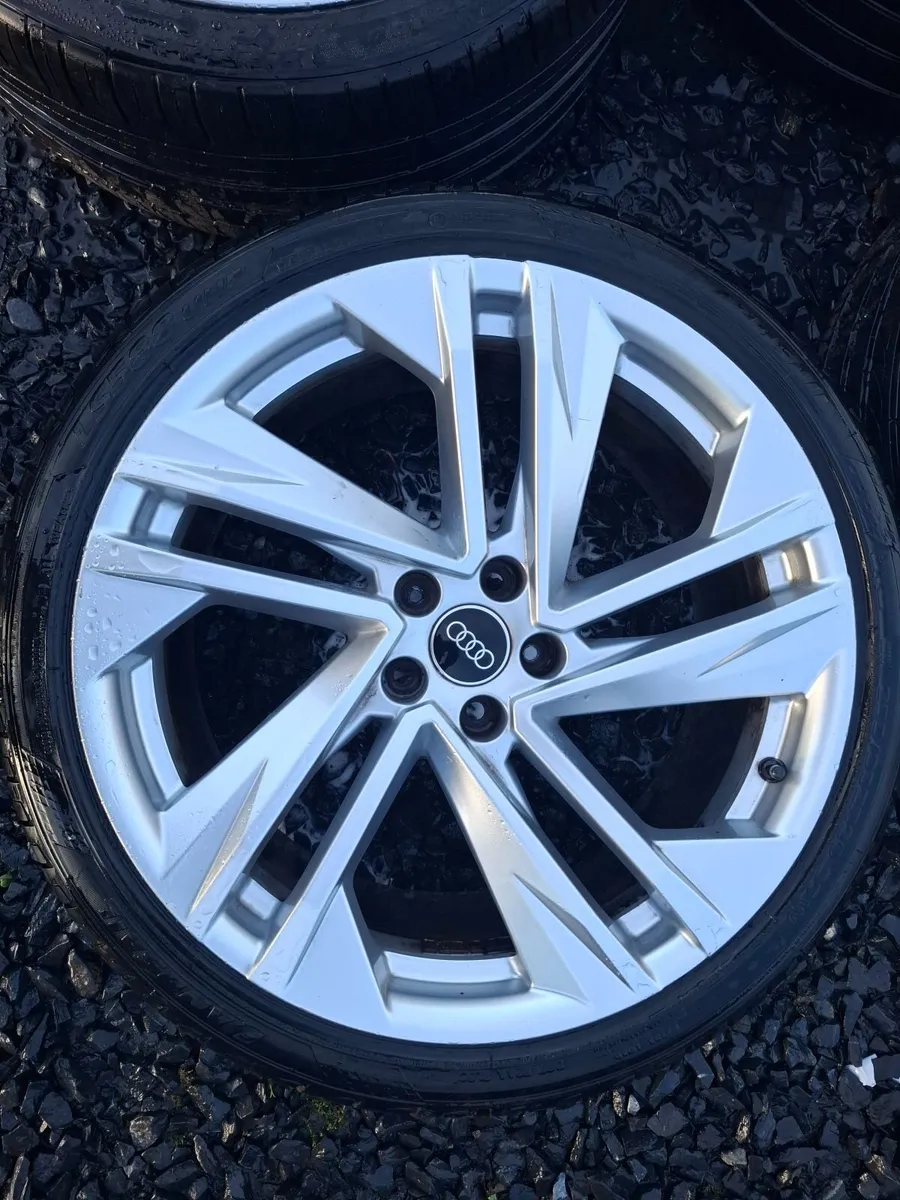 20" Genuine Audi S Line Alloys with tyres - Image 1