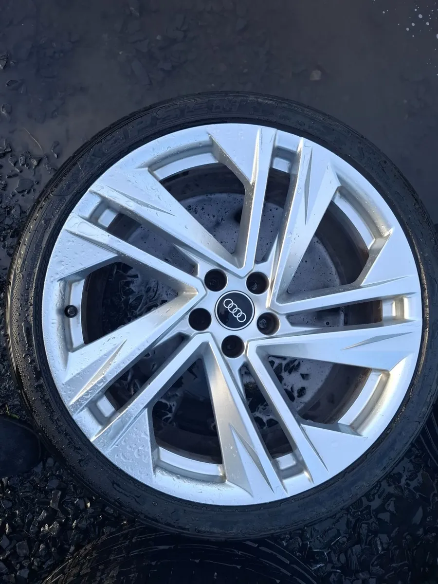 20" Genuine Audi S Line Alloys with tyres - Image 2