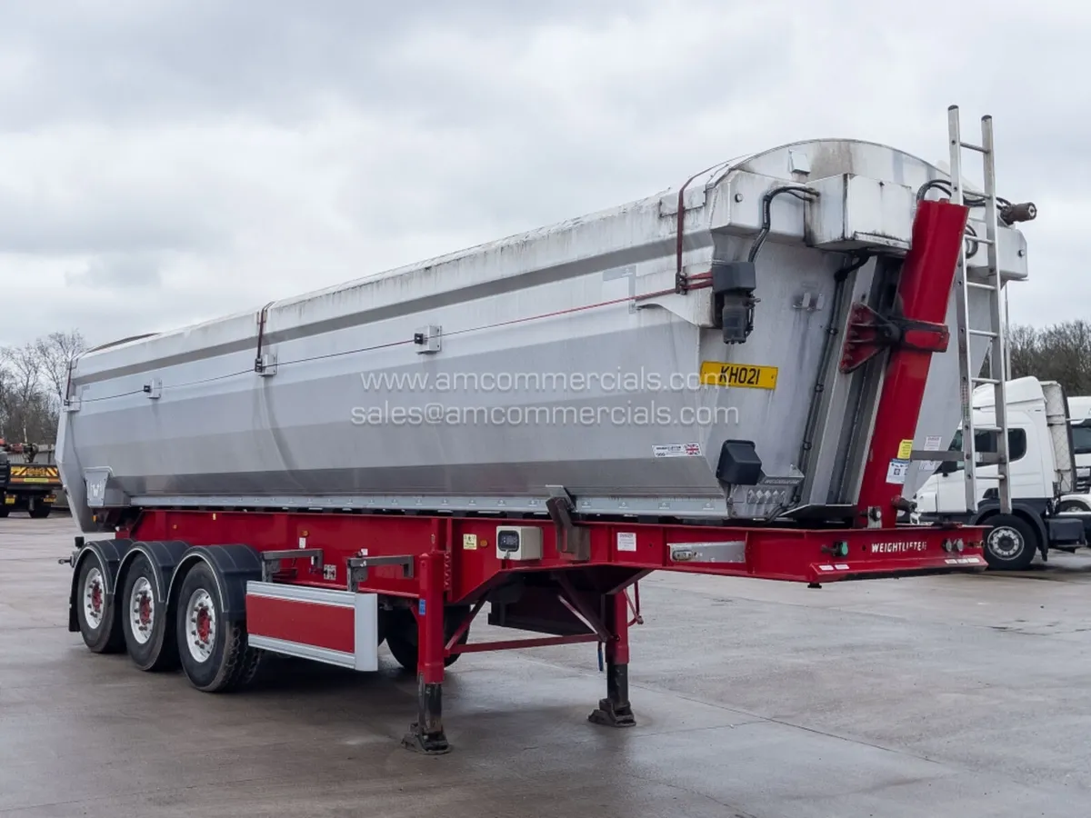 2021 WEIGHTLIFTER HALF-PIPE TIPPING TRAILER - Image 1