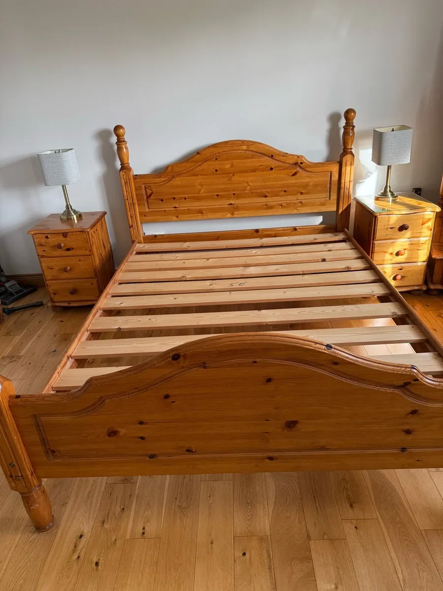 Double Bed - Pine - Image 1