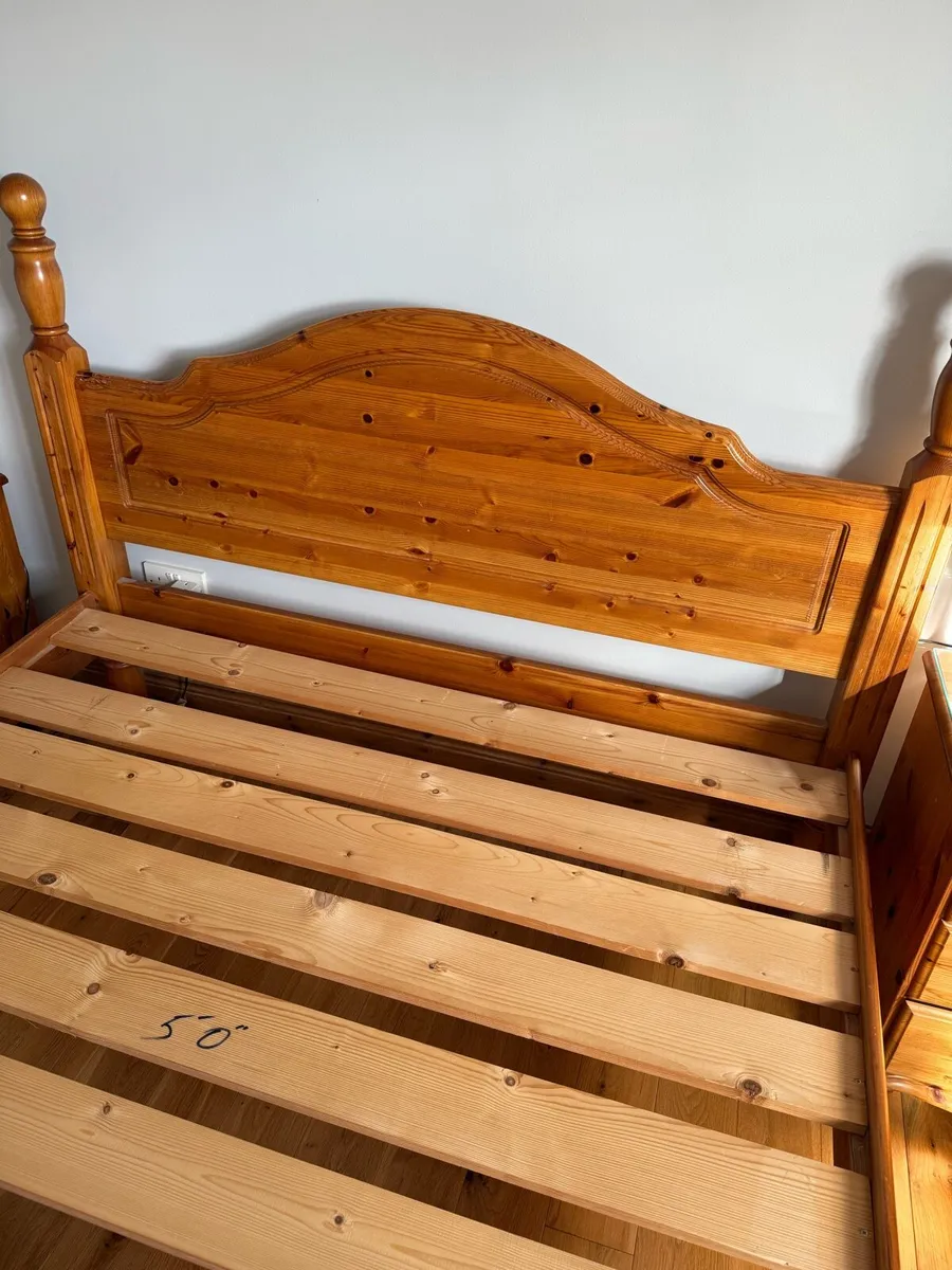 Double Bed - Pine - Image 2