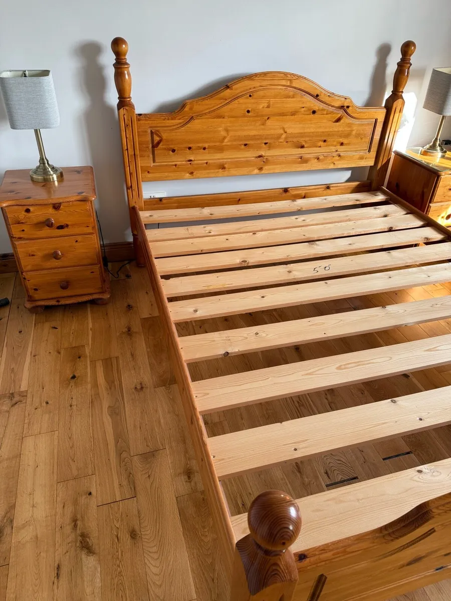 Double Bed - Pine - Image 3