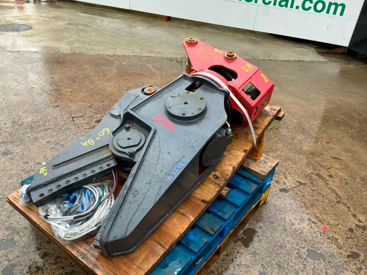 UNUSED HYDRAULIC SHEARS....45mm PINS.....2238d. - Image 4