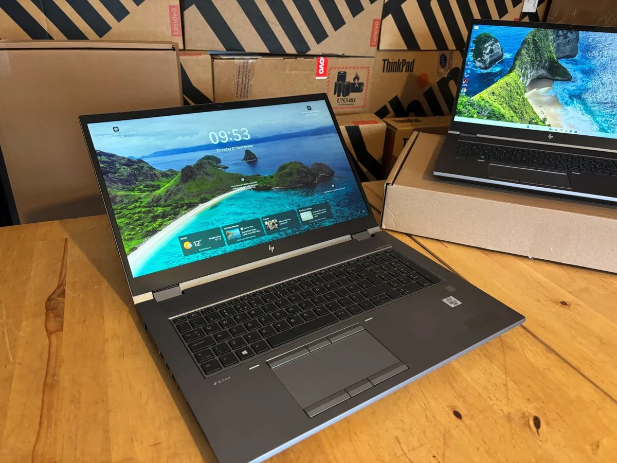 HP zBook Fury 17 Laptops-32Gb-1TB NVMe-RTX Graphic - Image 3