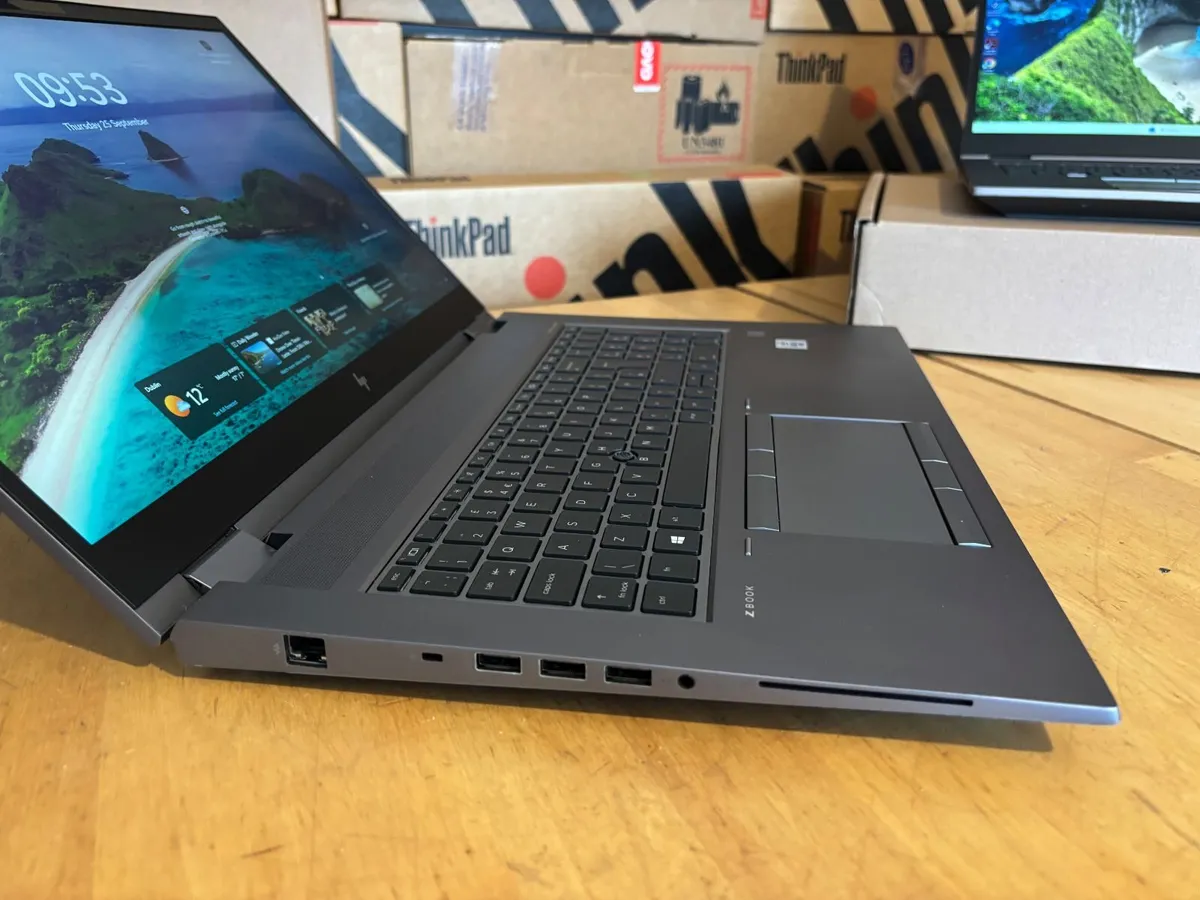 HP zBook Fury 17 Laptops-32Gb-1TB NVMe-RTX Graphic - Image 4