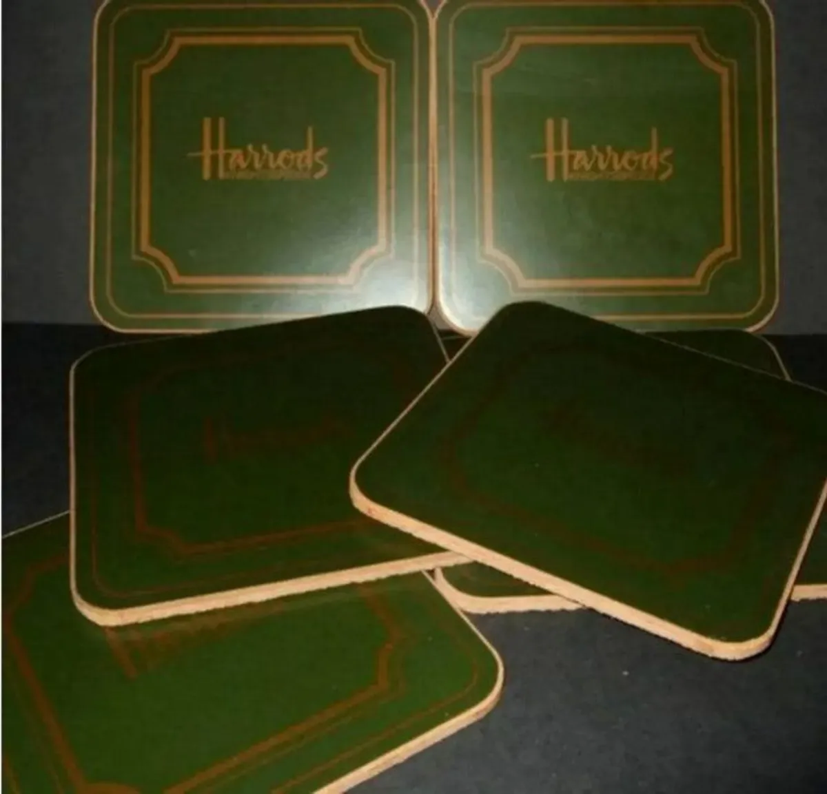6 Vintage BN and Perfect Harrods Coasters - Image 1