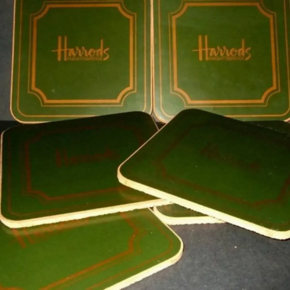 6 Vintage BN and Perfect Harrods Coasters - Image 4