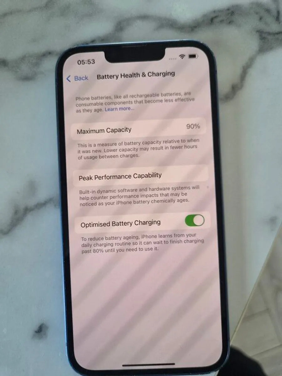 iPhone 13 128GB Blue - Image 3