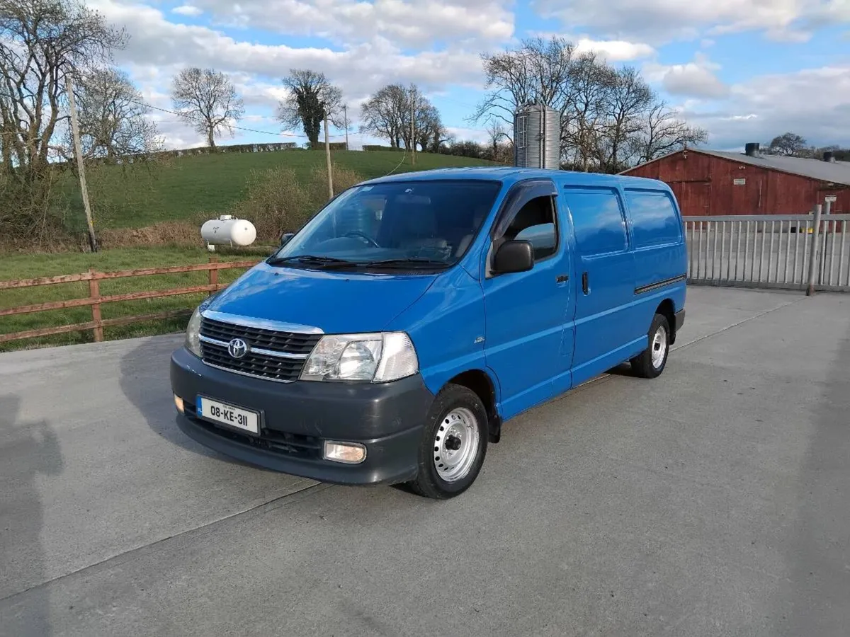 2008 Toyota hiace 120 bhp test 10/10/26 - Image 1