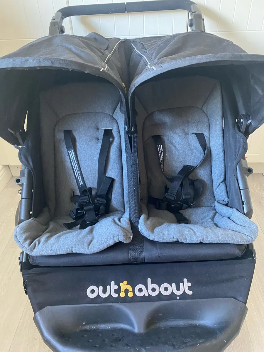 Out n About Double V4+Double Rain Cover - Image 2