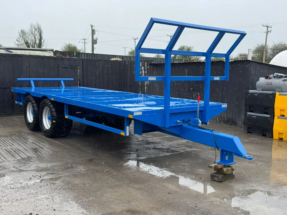 22ft Bale Trailer – Flotation Wheels - Image 2
