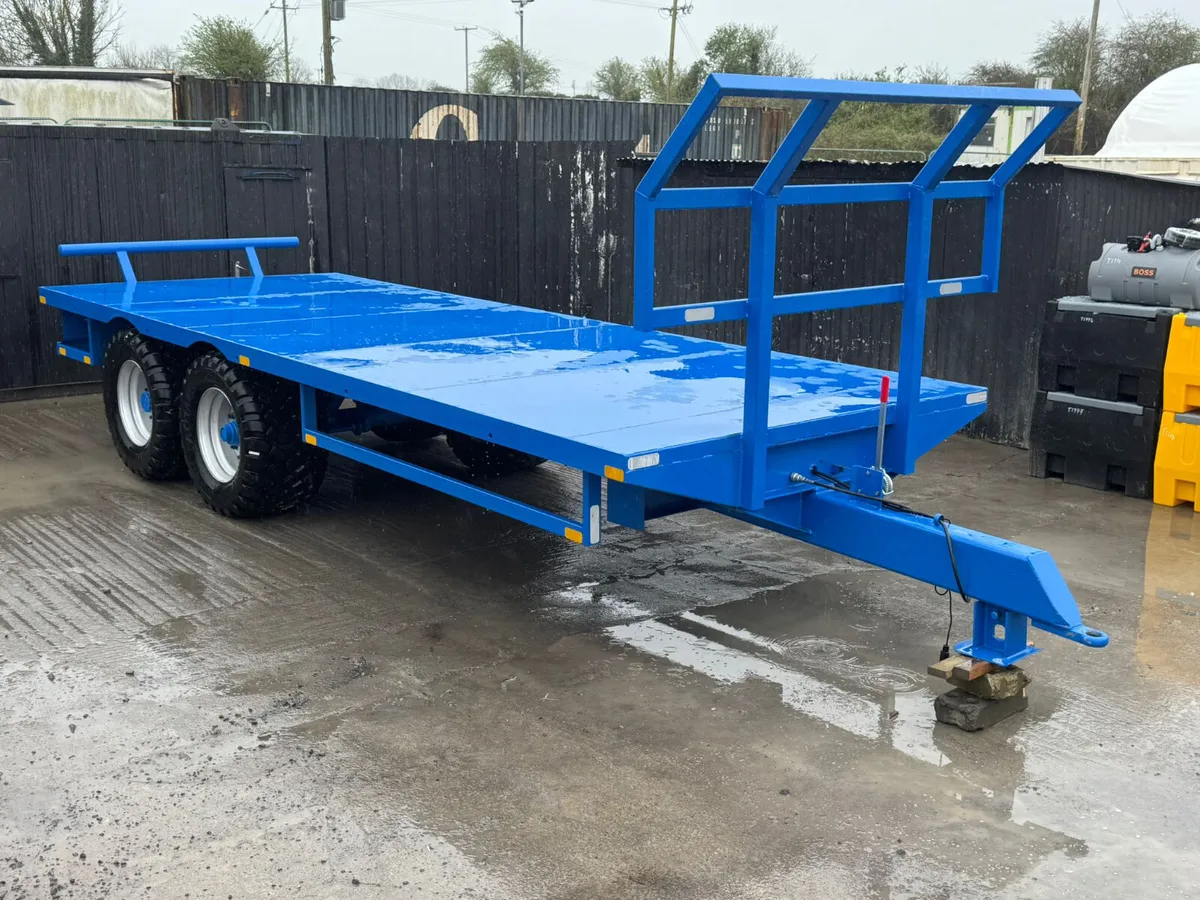 22ft Bale Trailer – Flotation Wheels - Image 1