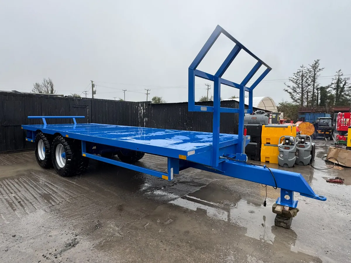 22ft Bale Trailer – Flotation Wheels - Image 3