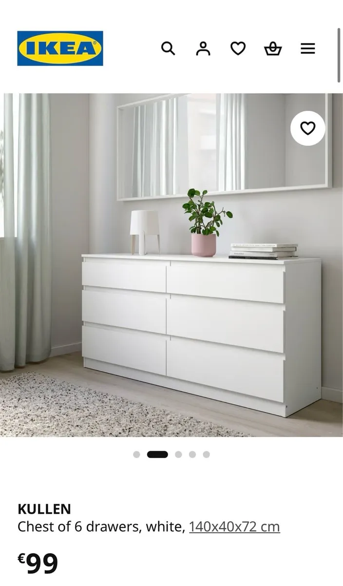 KULLEN Ikea Dresser - Image 1
