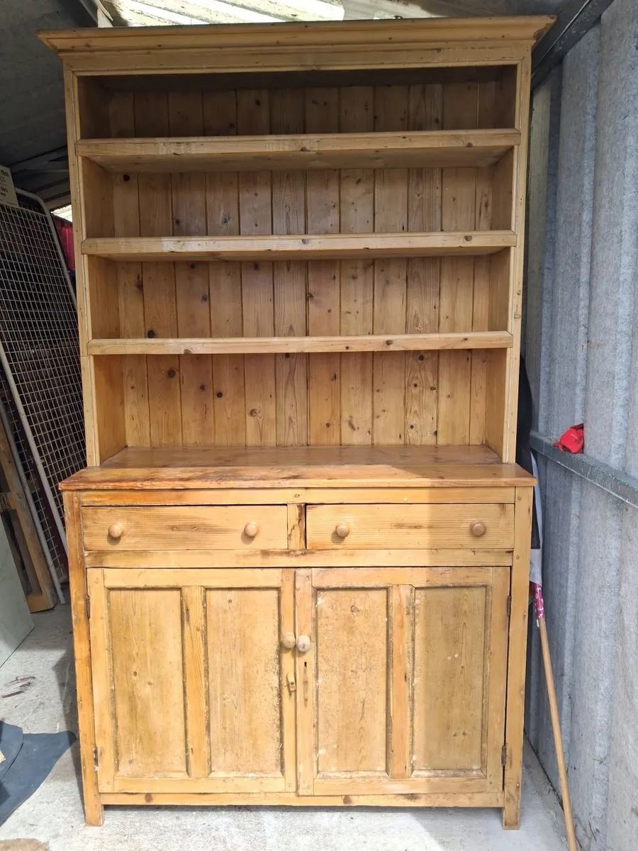 Traditional Irish Kitchen Dresser - Image 1