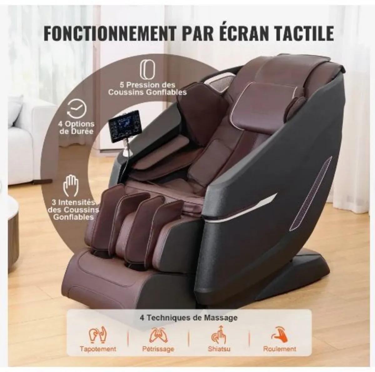 Full Body Massage Chair, SL-Track Zero Gravity - Image 3