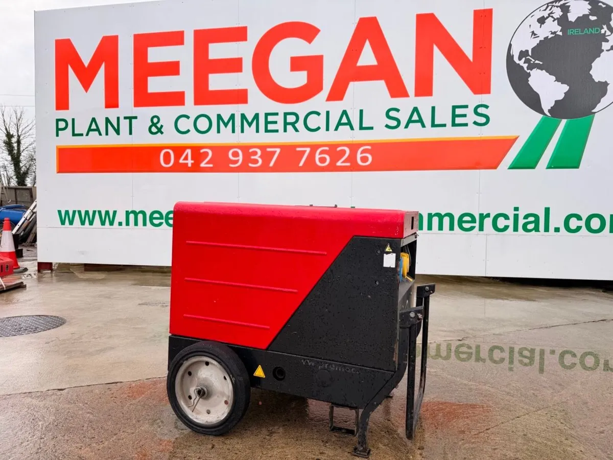 2017 PRAMAC 6 KVA GENERATOR ...232 HRS ...887T - Image 1