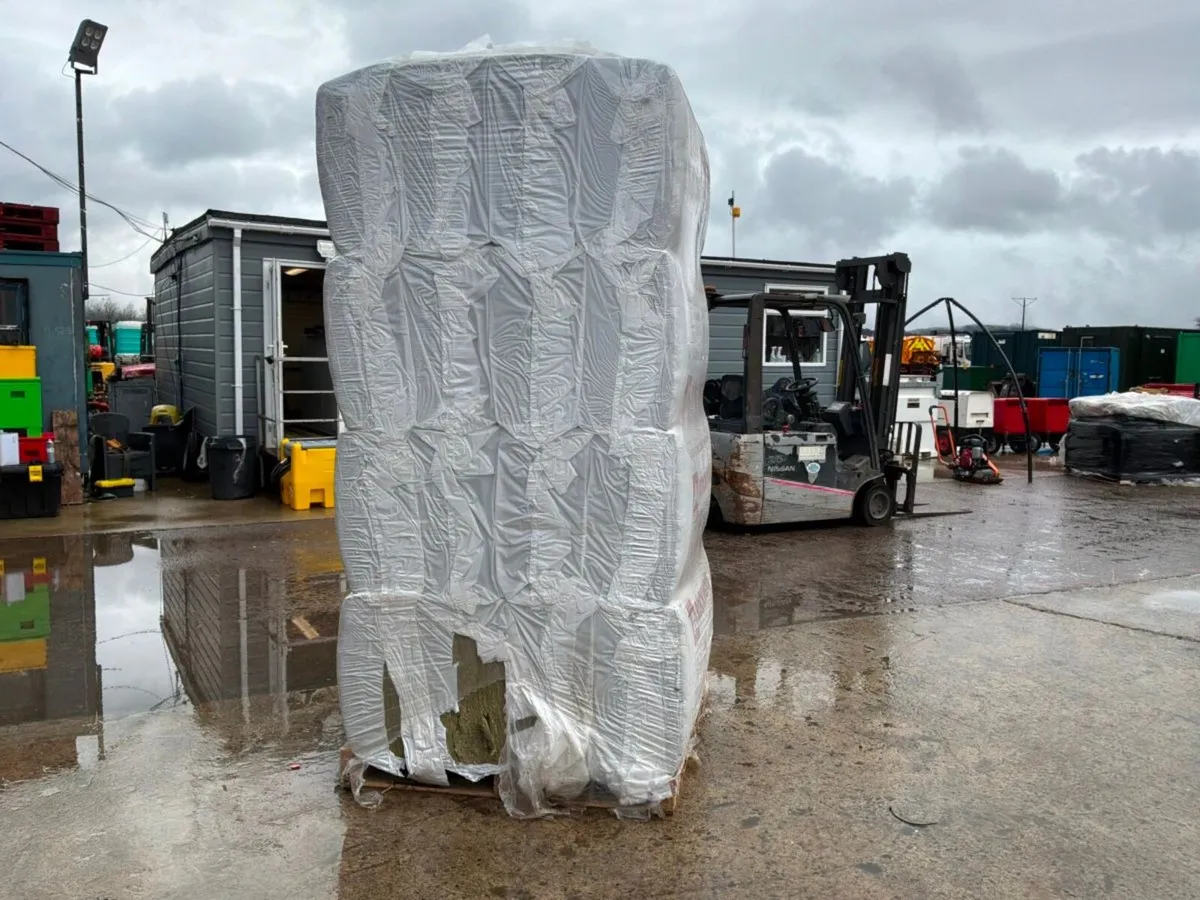 UNUSED 50mm ROCKWOOL INSULATION. - Image 4