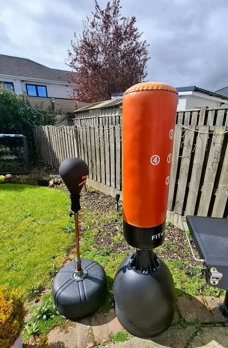 Freestanding punching bag boxing
