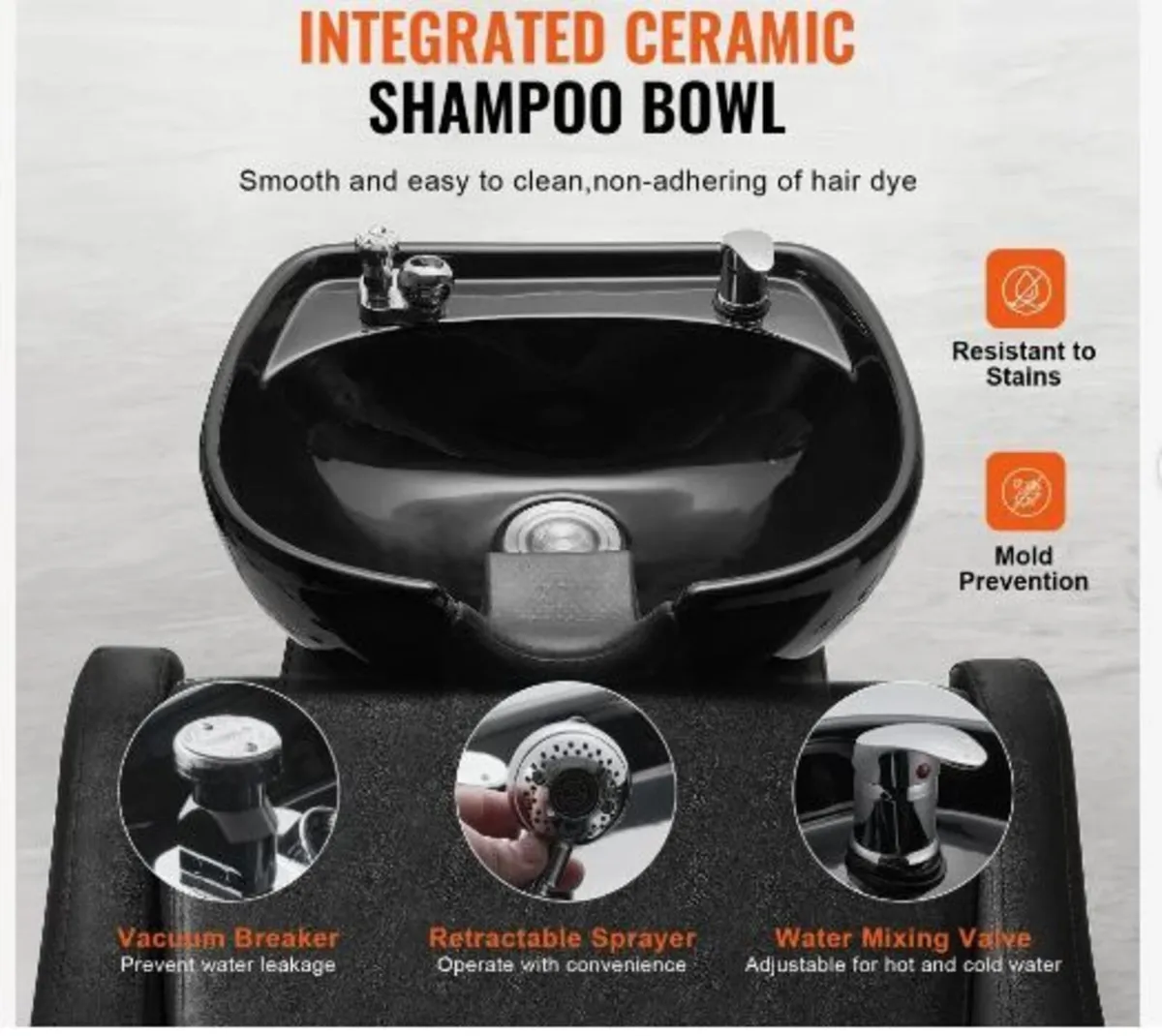 Shampoo Backwash Chair - Image 2