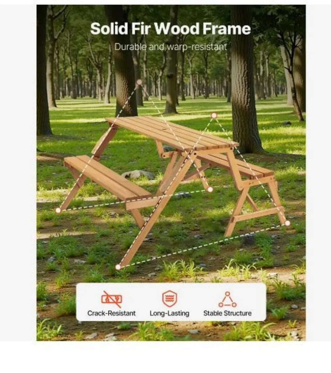 2-in-1 Transforming Interchangeable Picnic - Image 3