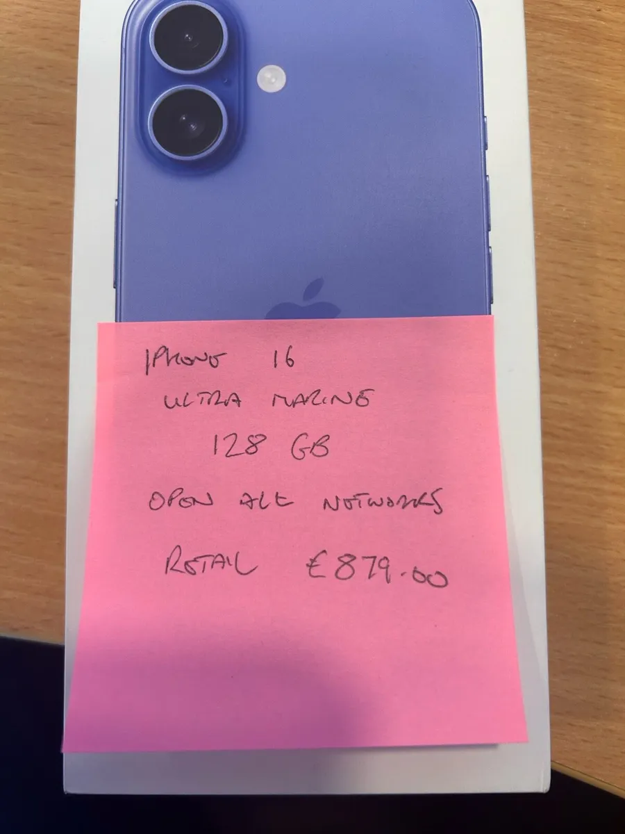 iPhone 16 Ultra Marine 128GB - Image 3