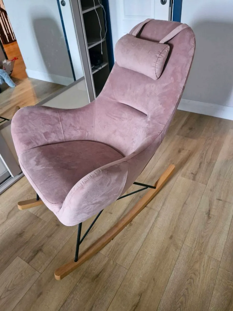 Pink Ava Rocking Chair from Meadows and Byrne - Image 3