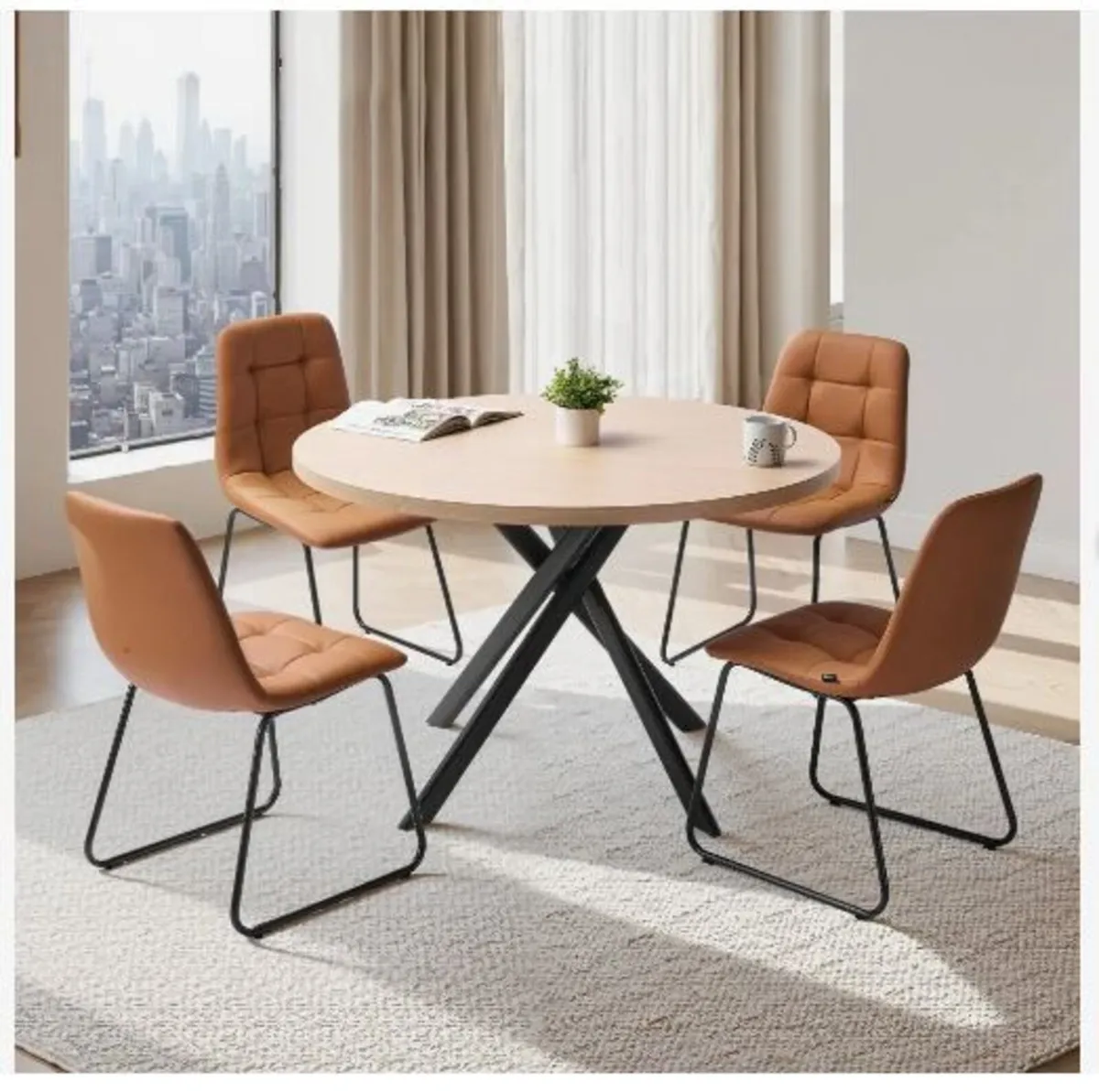 5-Piece Dining Table Set - Image 1