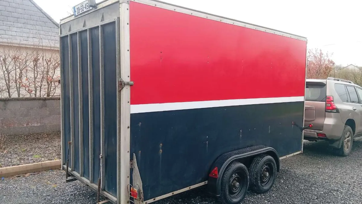 BOX TRAILER TWIN AXLE BRAKES - Image 1