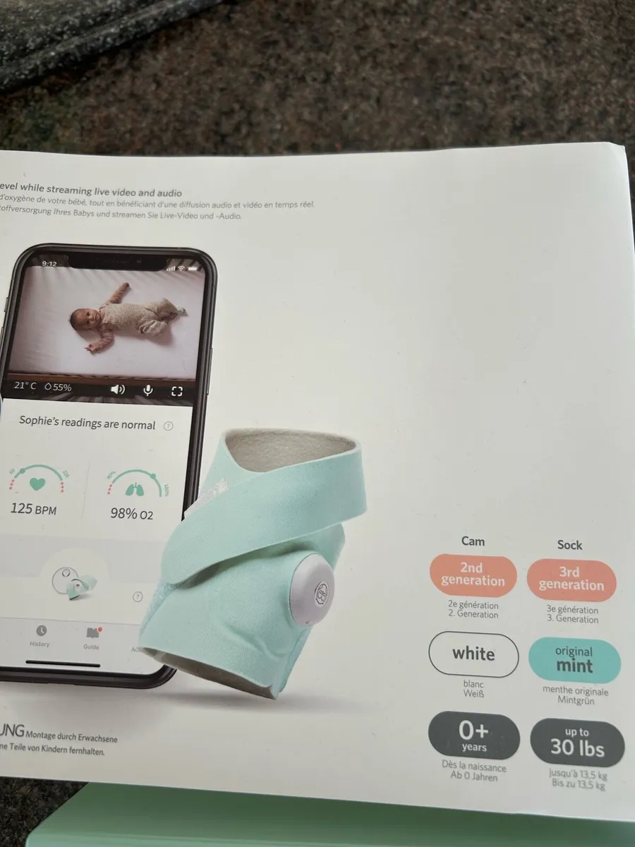 Owlet Sock 3 - Image 2