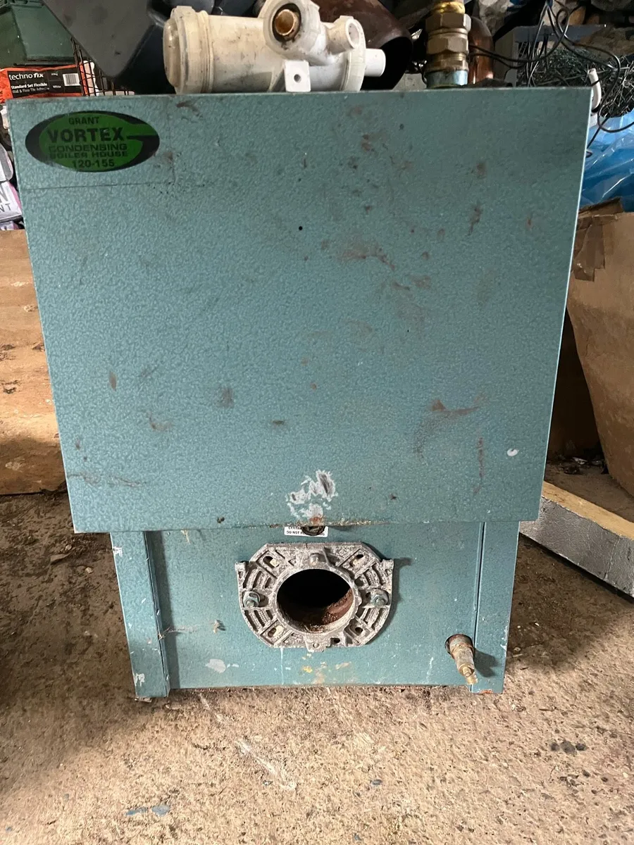 Grant vortex condensing oil boiler - Image 1