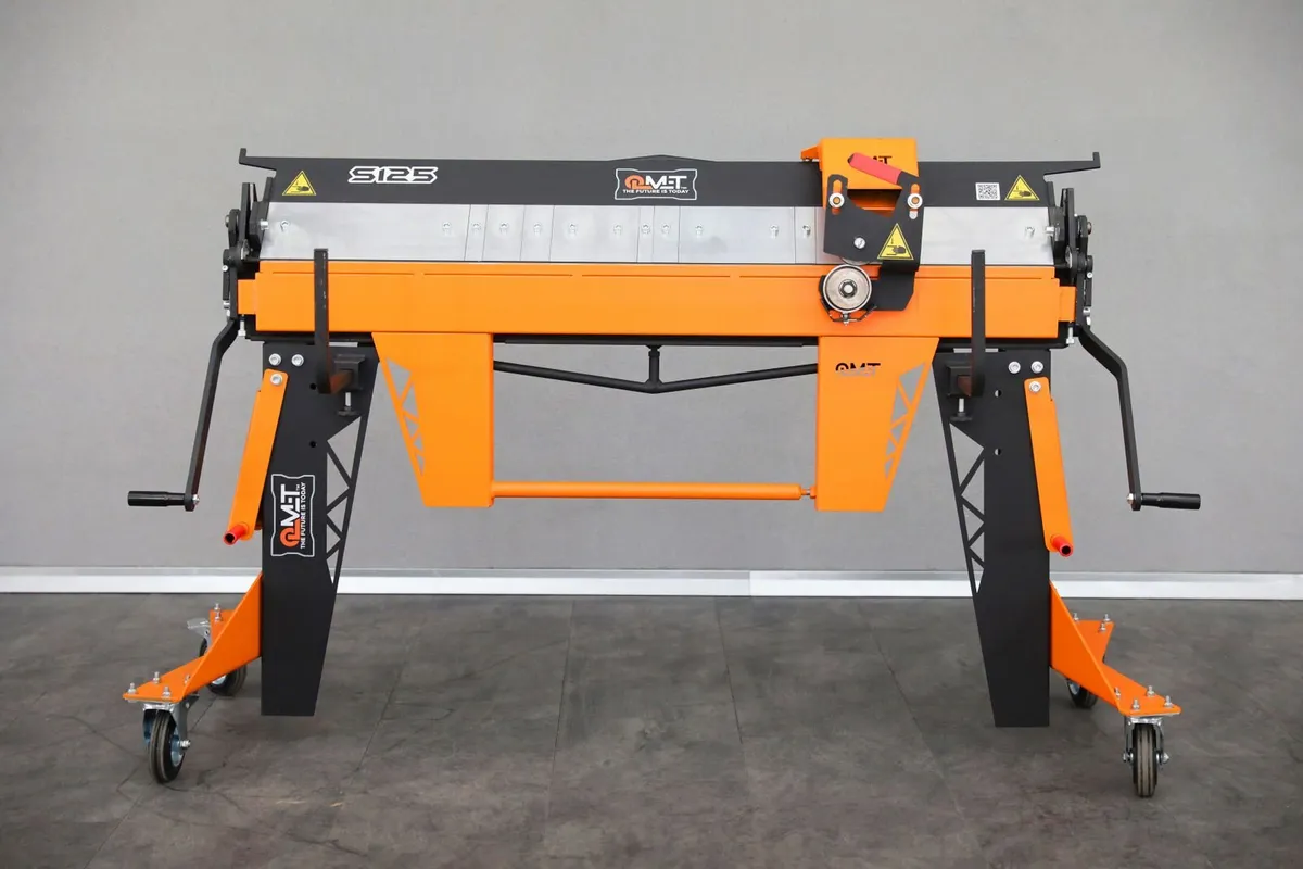 Box and Pan Sheet Metal Brake S125+Rollerschears. - Image 1