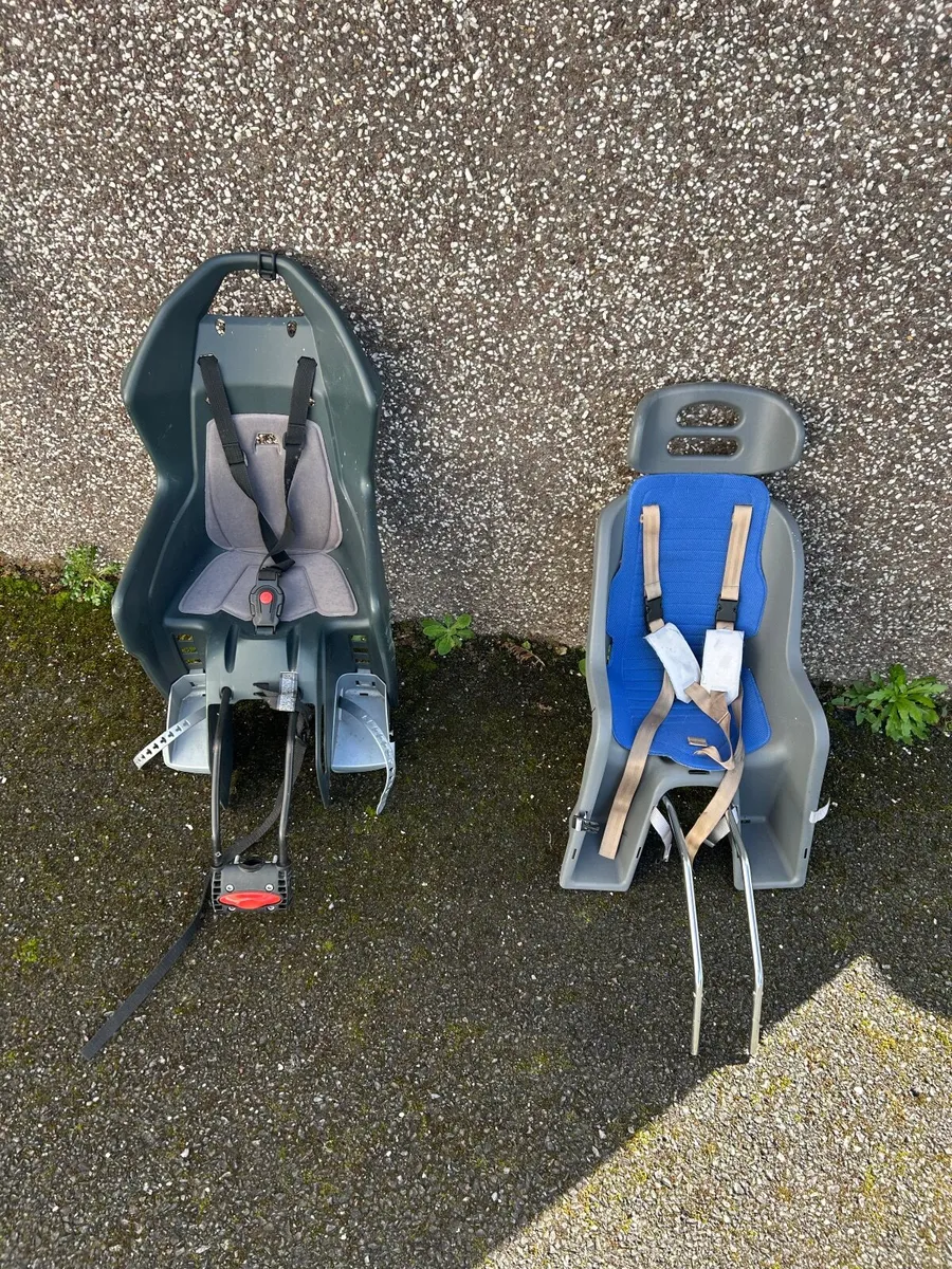 Two child bike seat