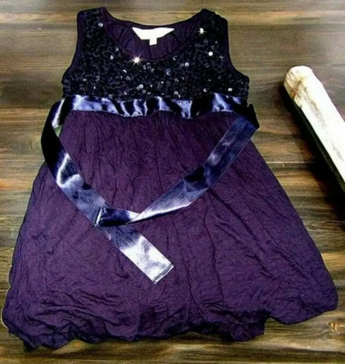 Vintage Harrods Girls Occasion Dress - Image 2