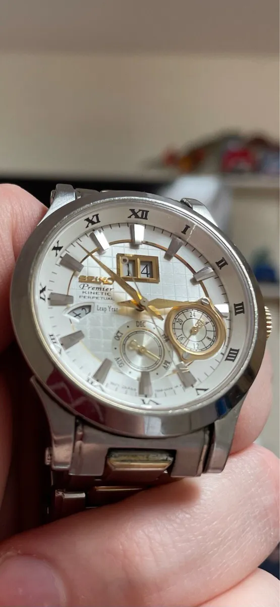 Seiko Premier Kinetic Perpetual Watch - Image 1