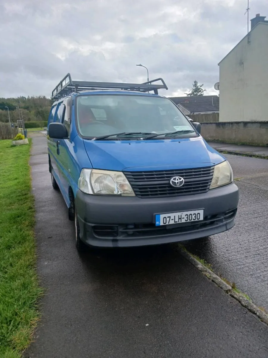 2007 toyota hiace ..tested 03/2027...5500 euro - Image 2