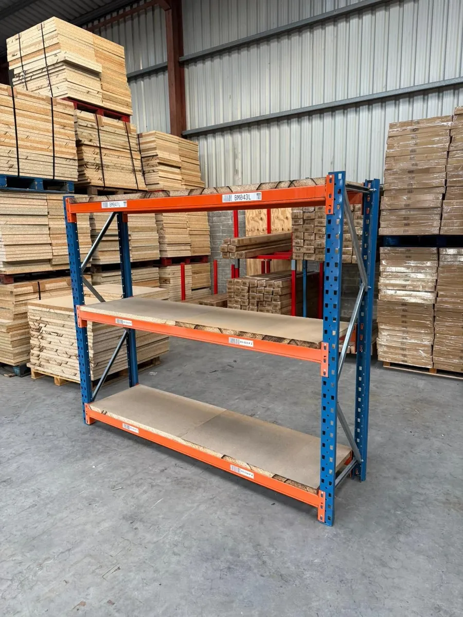 Heavy Duty Industrial Garage Shelving - Image 3
