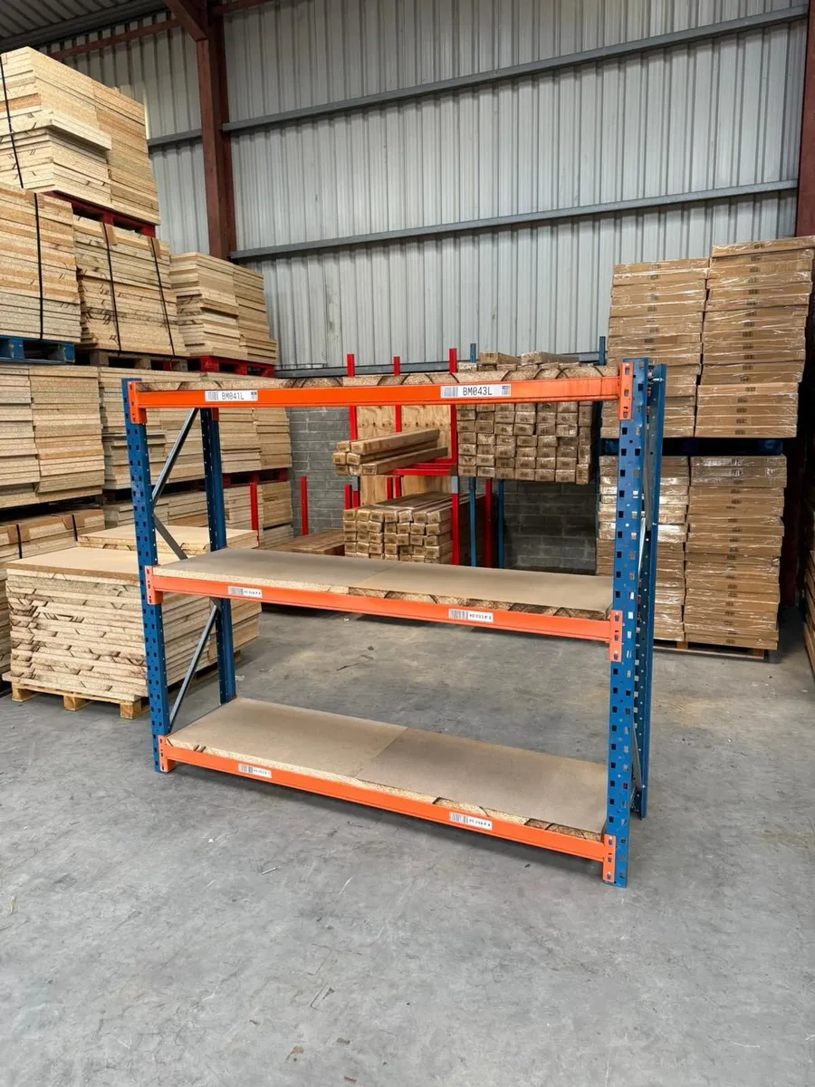 Heavy Duty Industrial Garage Shelving - Image 1