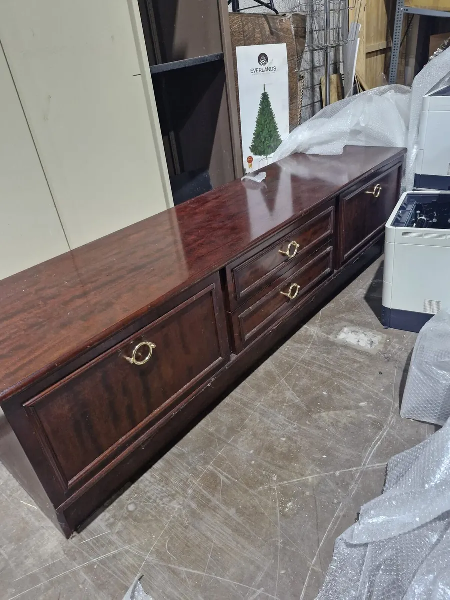 Living Room Cabinet Mahogany - Image 4