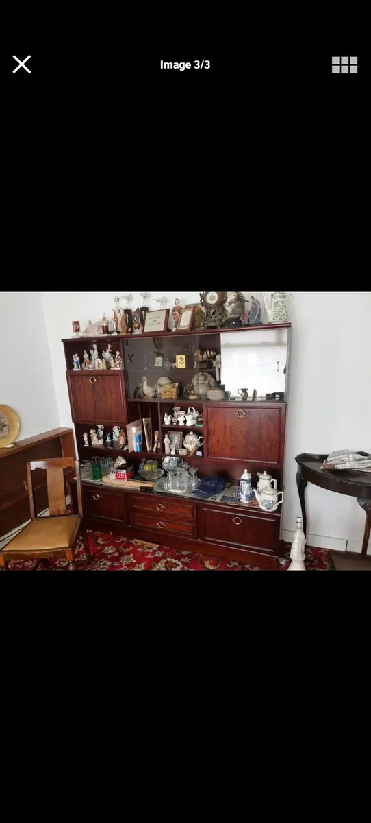 Living Room Cabinet Mahogany - Image 1