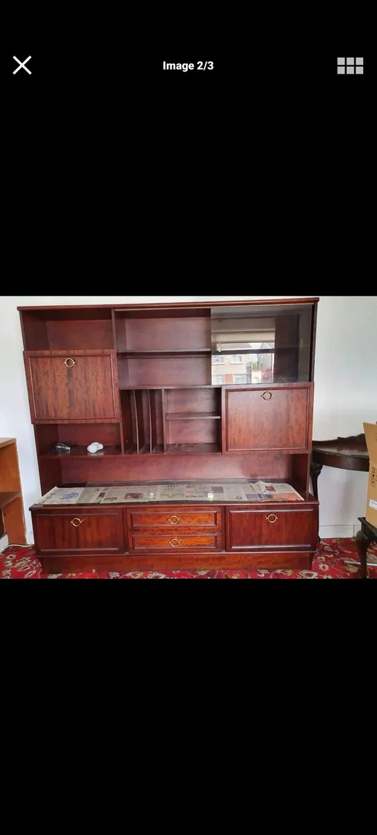 Living Room Cabinet Mahogany - Image 2