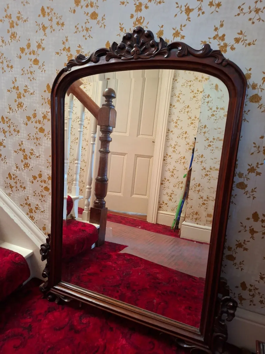 Victorian Hall Mirror - Image 2