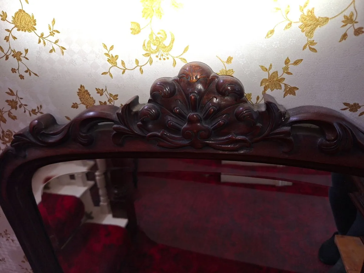 Victorian Hall Mirror - Image 4