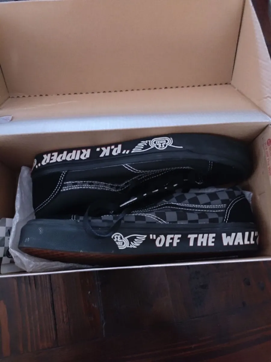Vans x SE Bikes trainers 8uk New - Image 4