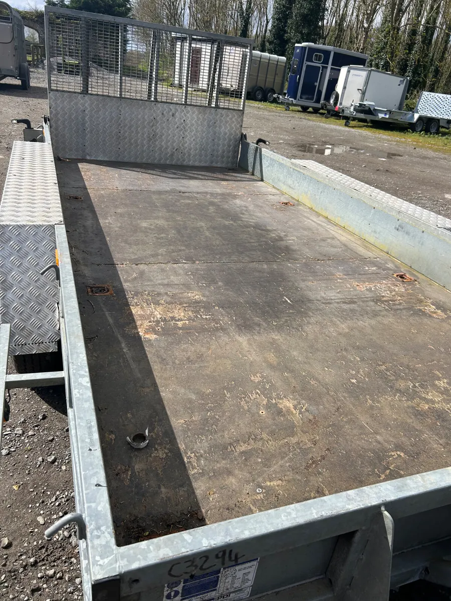 Ifor Williams 14x7 GP147 Plant Trailer - Image 2